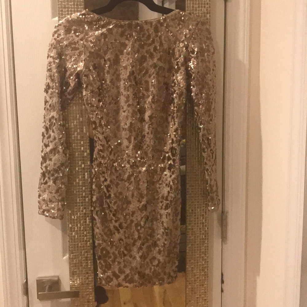 Nasty Gal Gold Dress